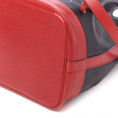 Louis Vuitton Epi Bi-Color Noe Castillan Red Black 5 of 8