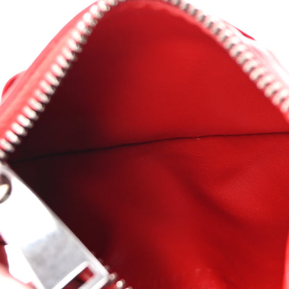 Bottega Veneta Nappa Intrecciato Key Case Red 5 of 6