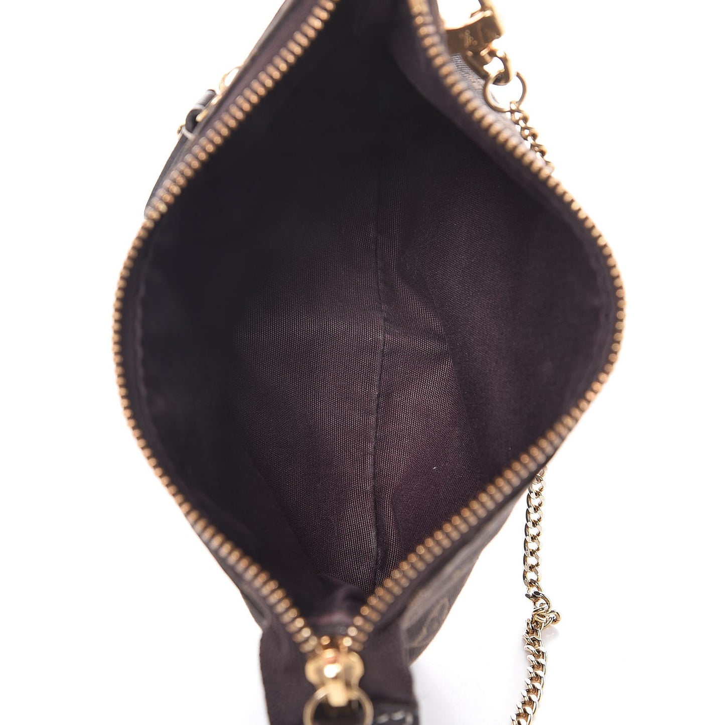 Monogram Idylle Mini Pochette Accessories Fusain