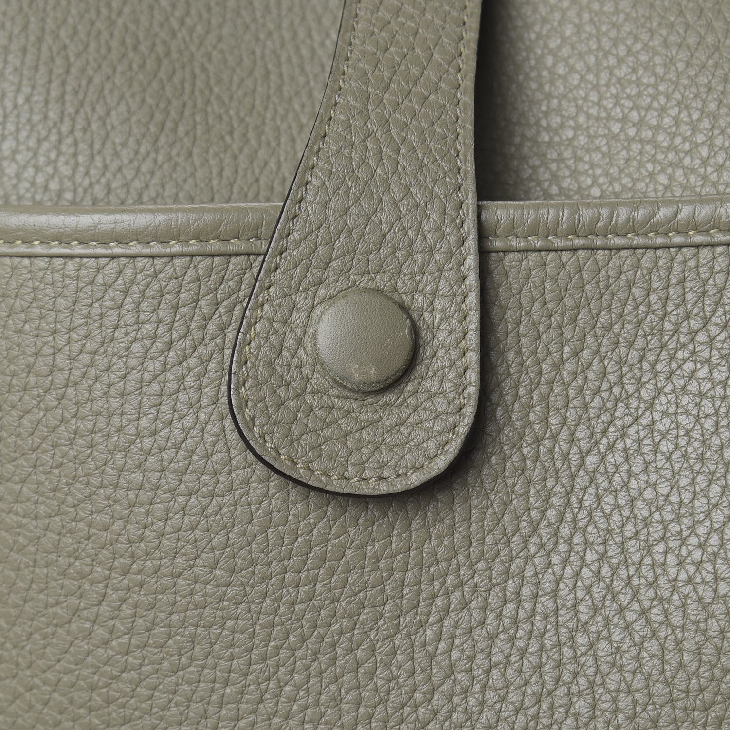 Hermes Taurillon Clemence Evelyne III GM Sauge 8 of 12