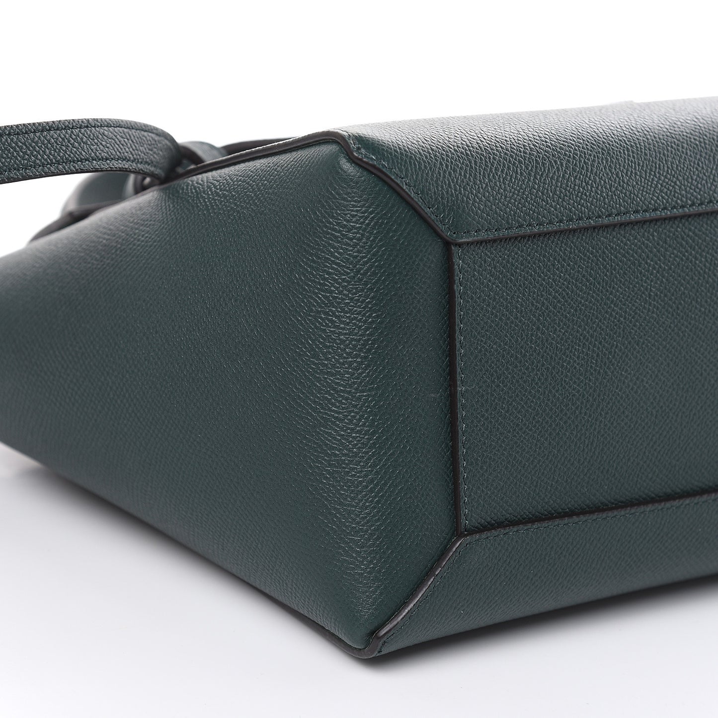 Baby Grained Calfskin Micro Belt Bag Amazone