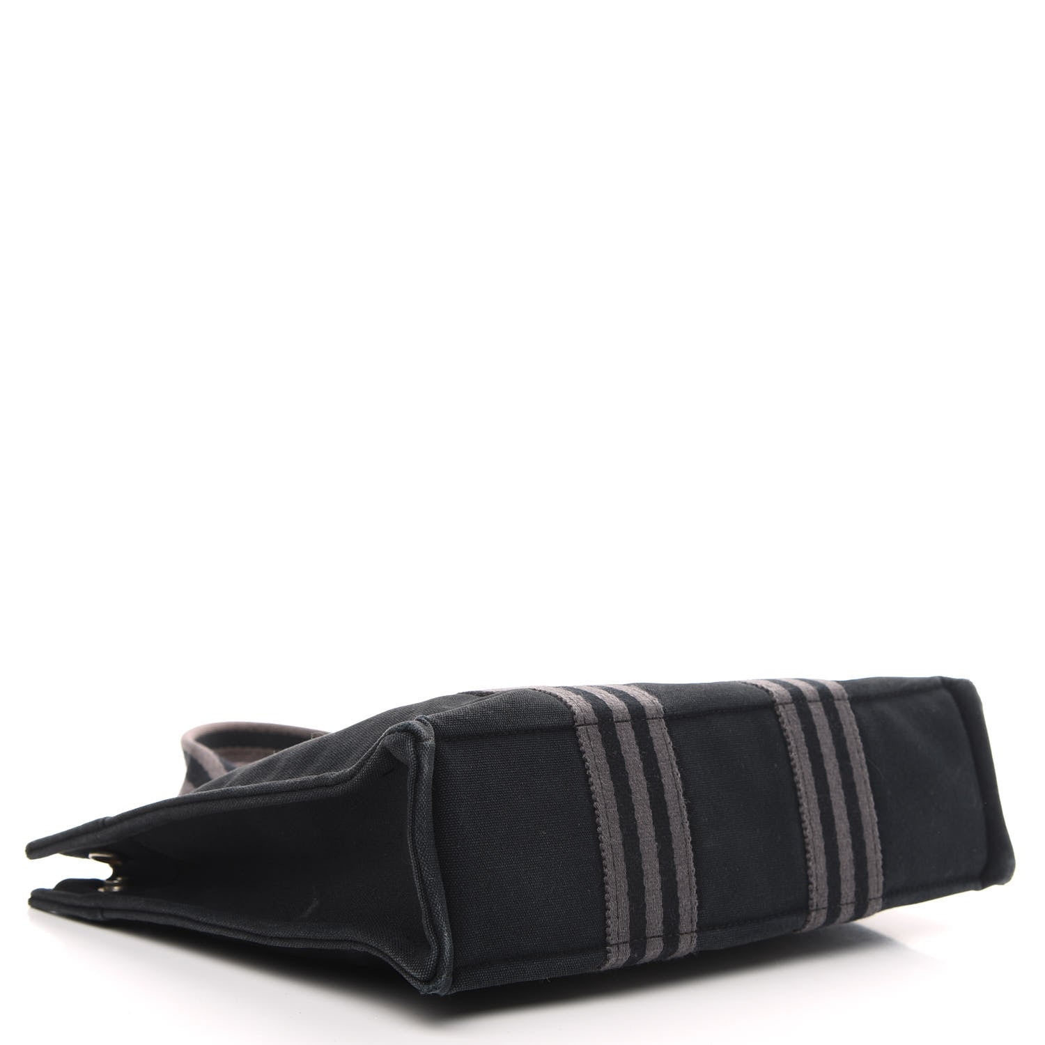 Hermes Canvas Herline PM Tote Black 4 of 9