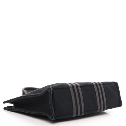 Hermes Canvas Herline PM Tote Black 4 of 9