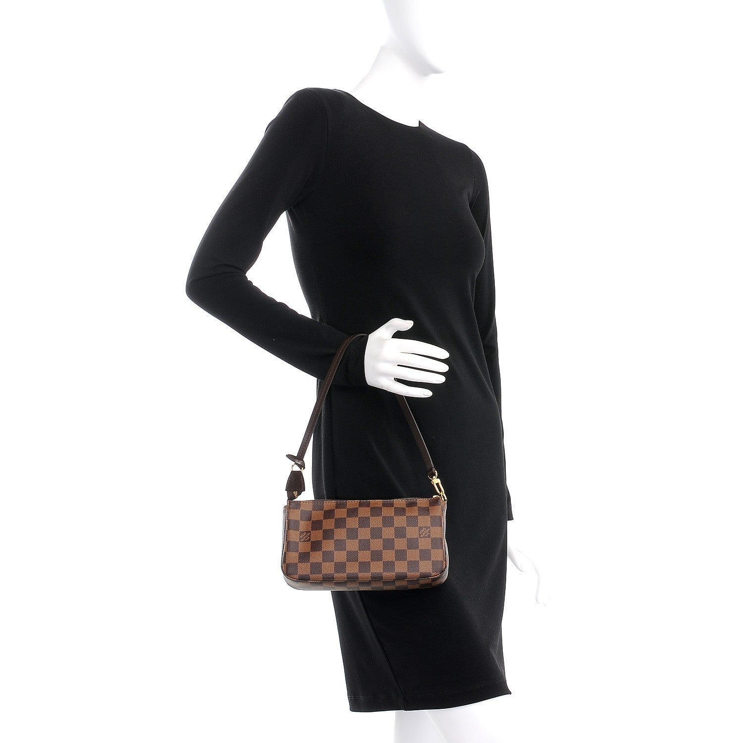 Louis Vuitton Damier Ebene Pochette Accessories NM 2 of 7