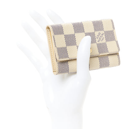 Louis Vuitton Damier Azur Multicles 6 Key Holder 2 of 9