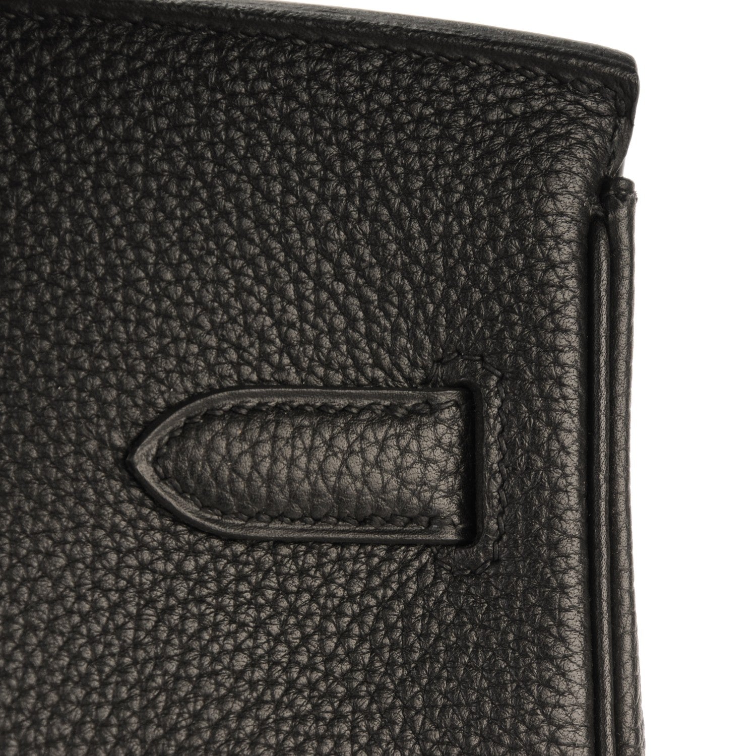 Hermes Taurillon Clemence Birkin 30 Black 8 of 28