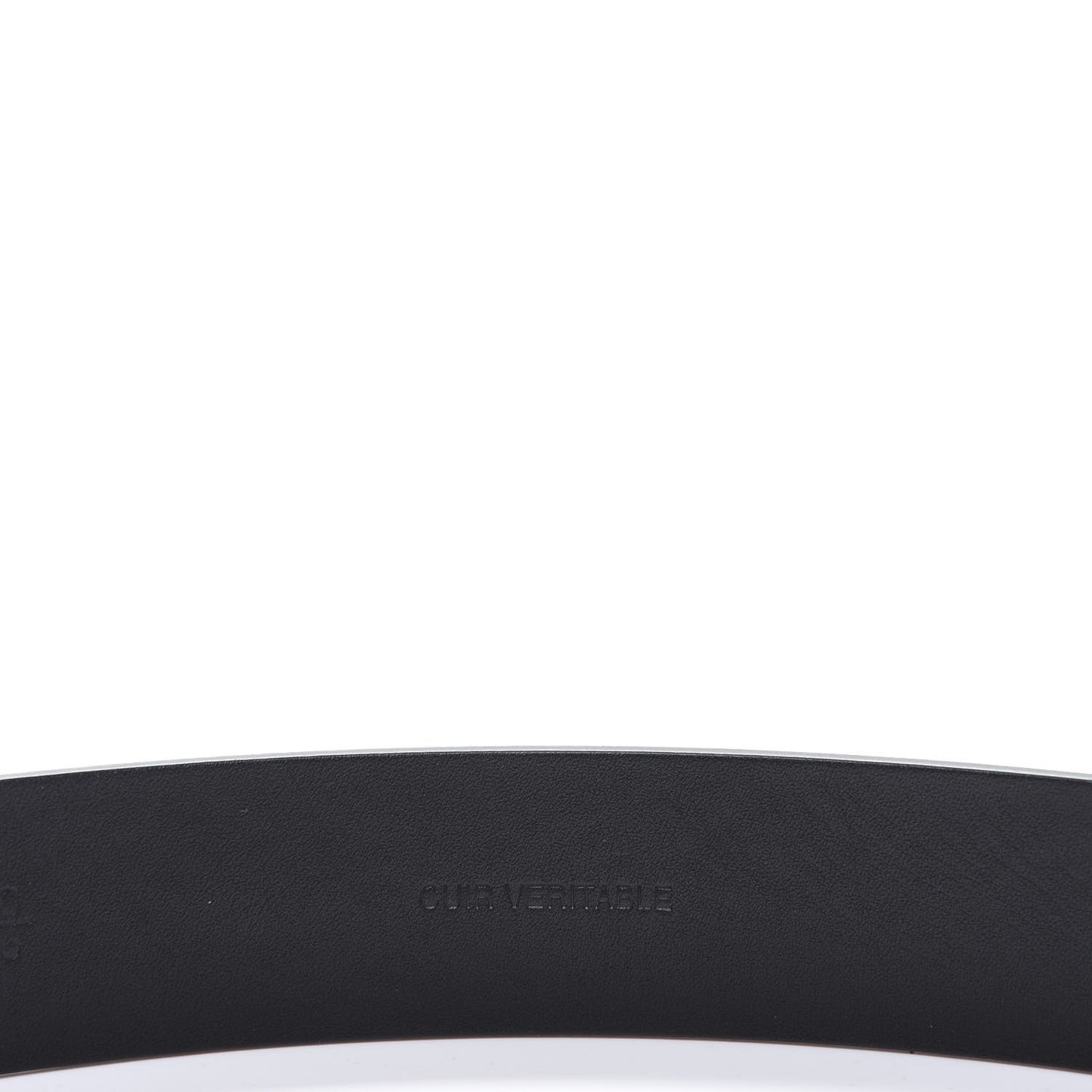 Caviar CC Logo Belt 90 36 Black