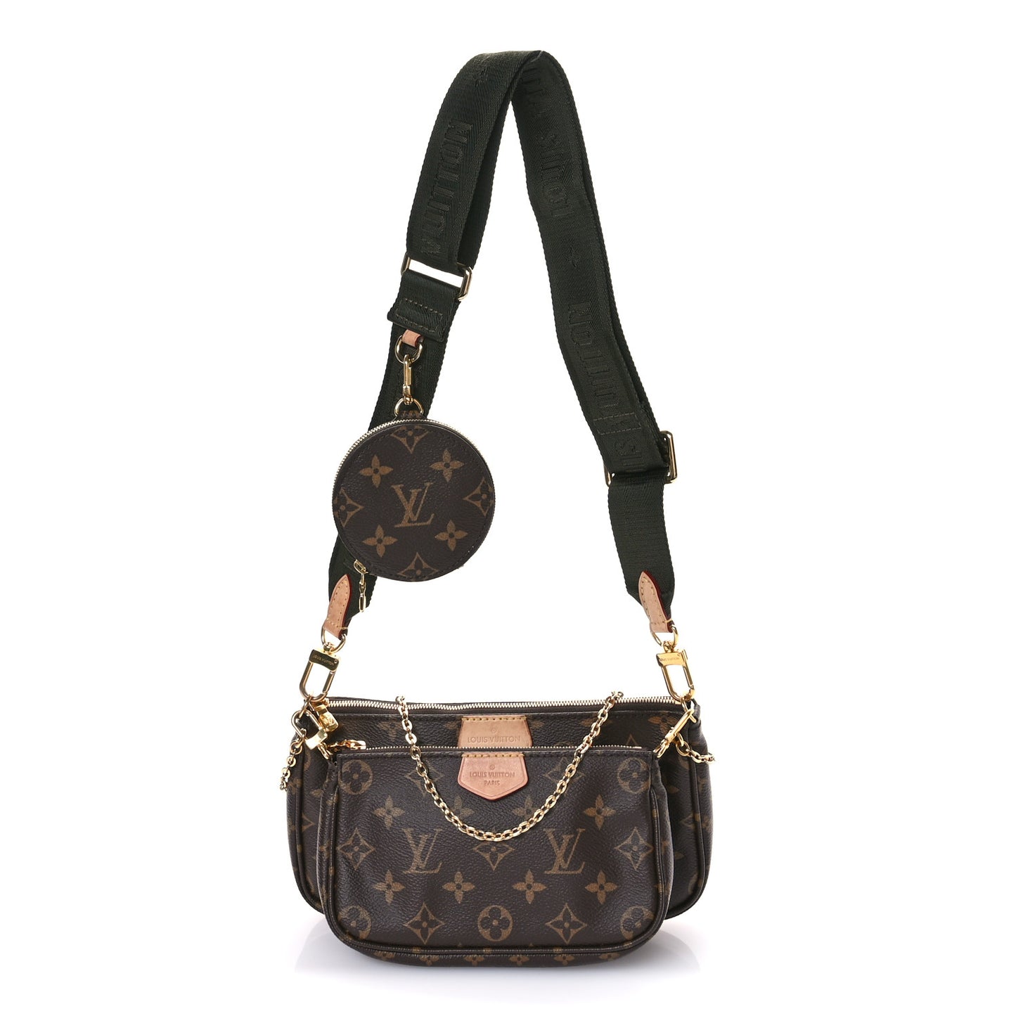Monogram Multi Pochette Accessories Kaki