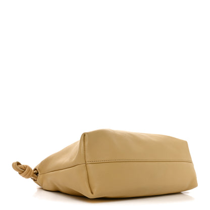 Loewe Mellow Nappa Medium Donut Chain Flamenco Knot Clutch Sahara 4 of 10