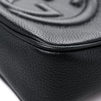Gucci Pebbled Calfskin Small Soho Disco Bag Black 10 of 15