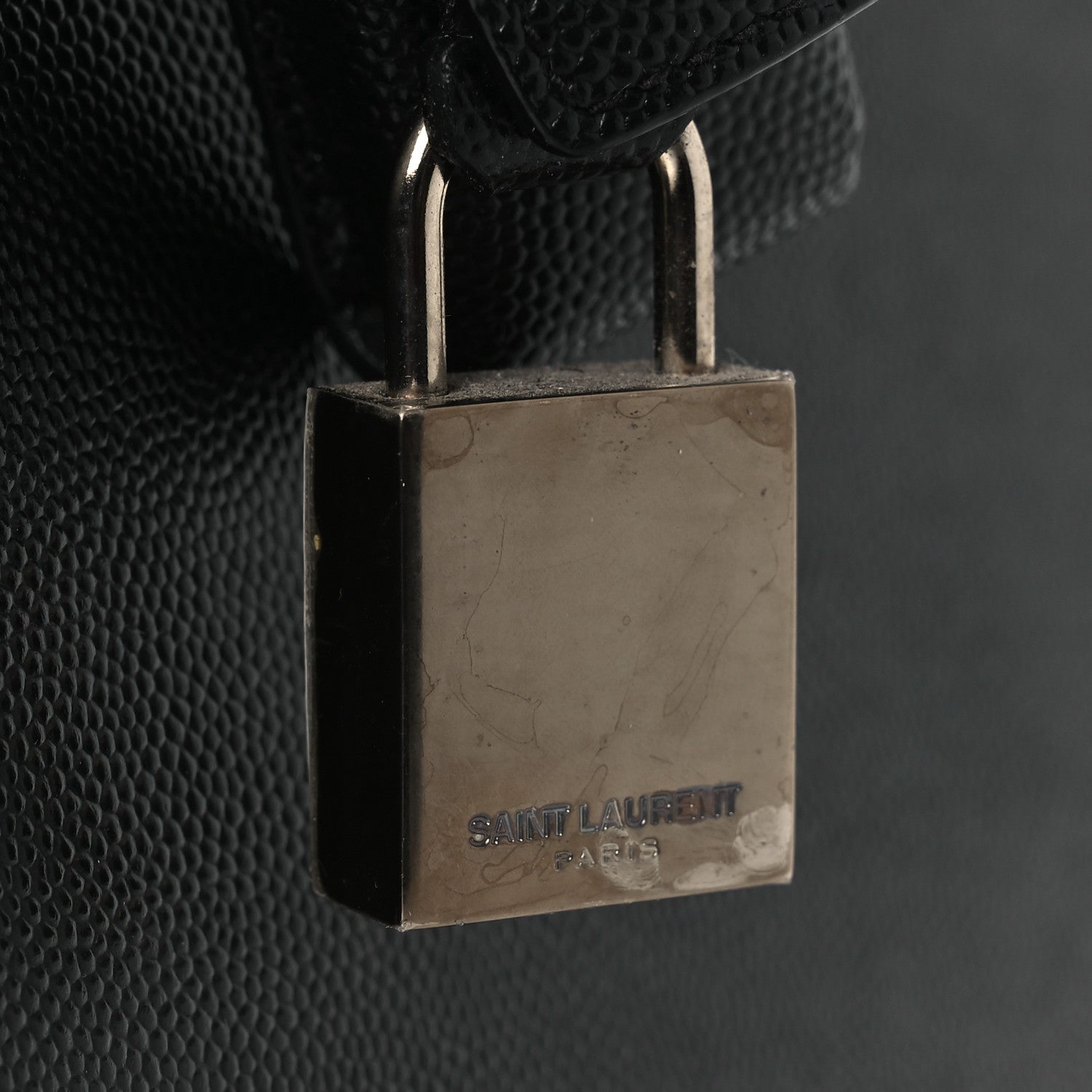 Saint Laurent Grain de Poudre Nano Sac De Jour Black 11 of 17