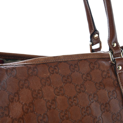 Gucci Guccissima Medium Joy Tote Brown 10 of 10