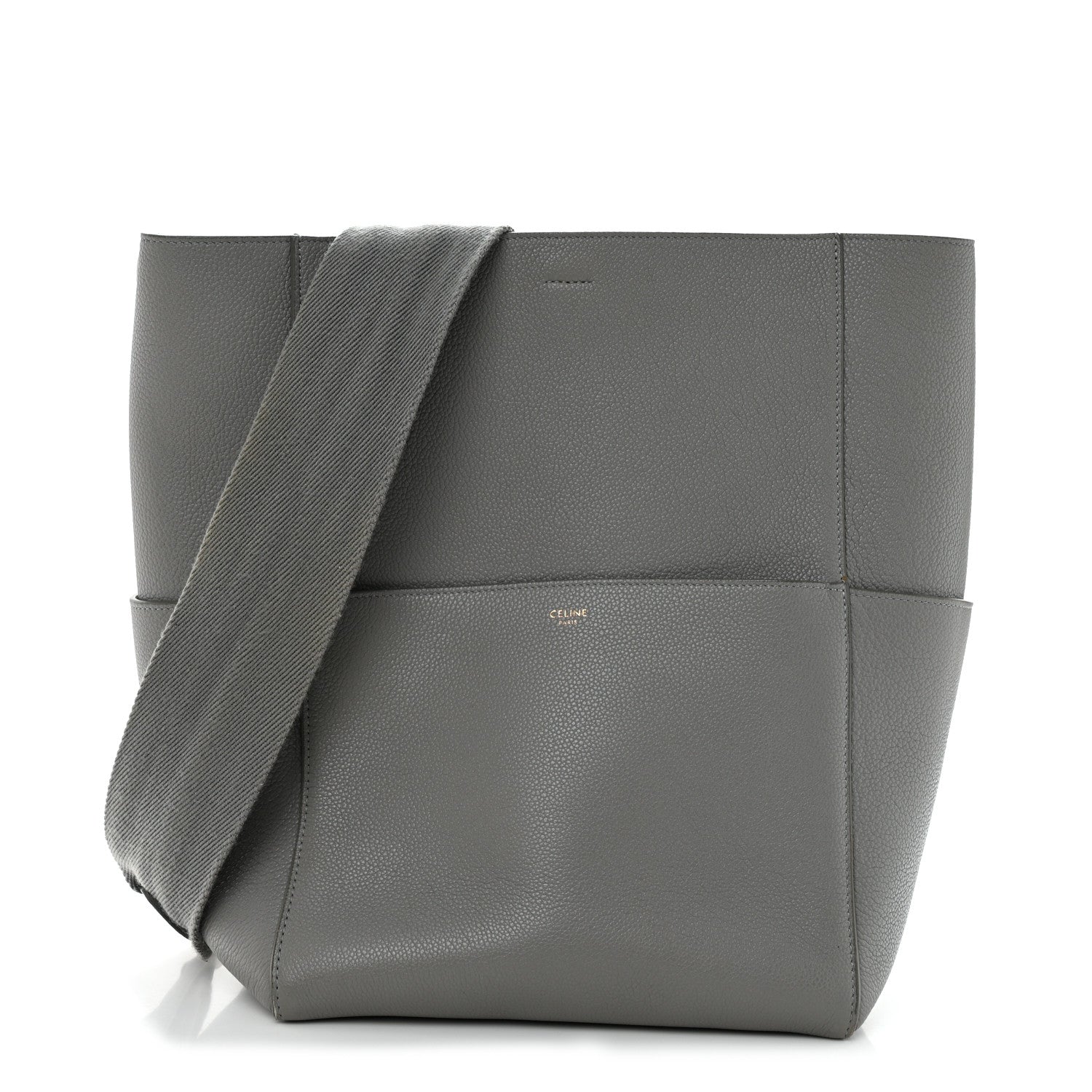 Celine Soft Grained Calfskin Sangle Bucket Bag 1 of 10