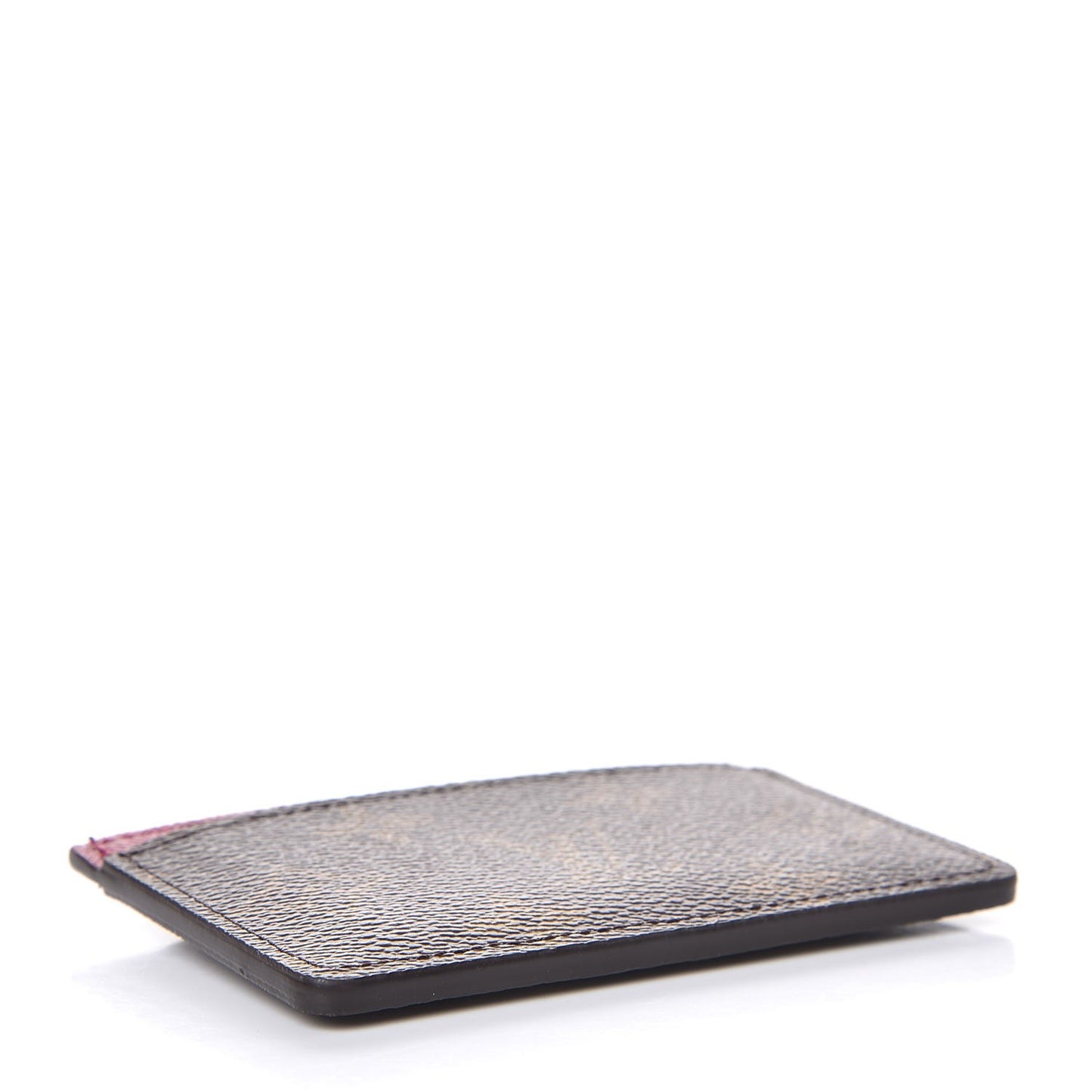 Monogram Card Holder Fuchsia