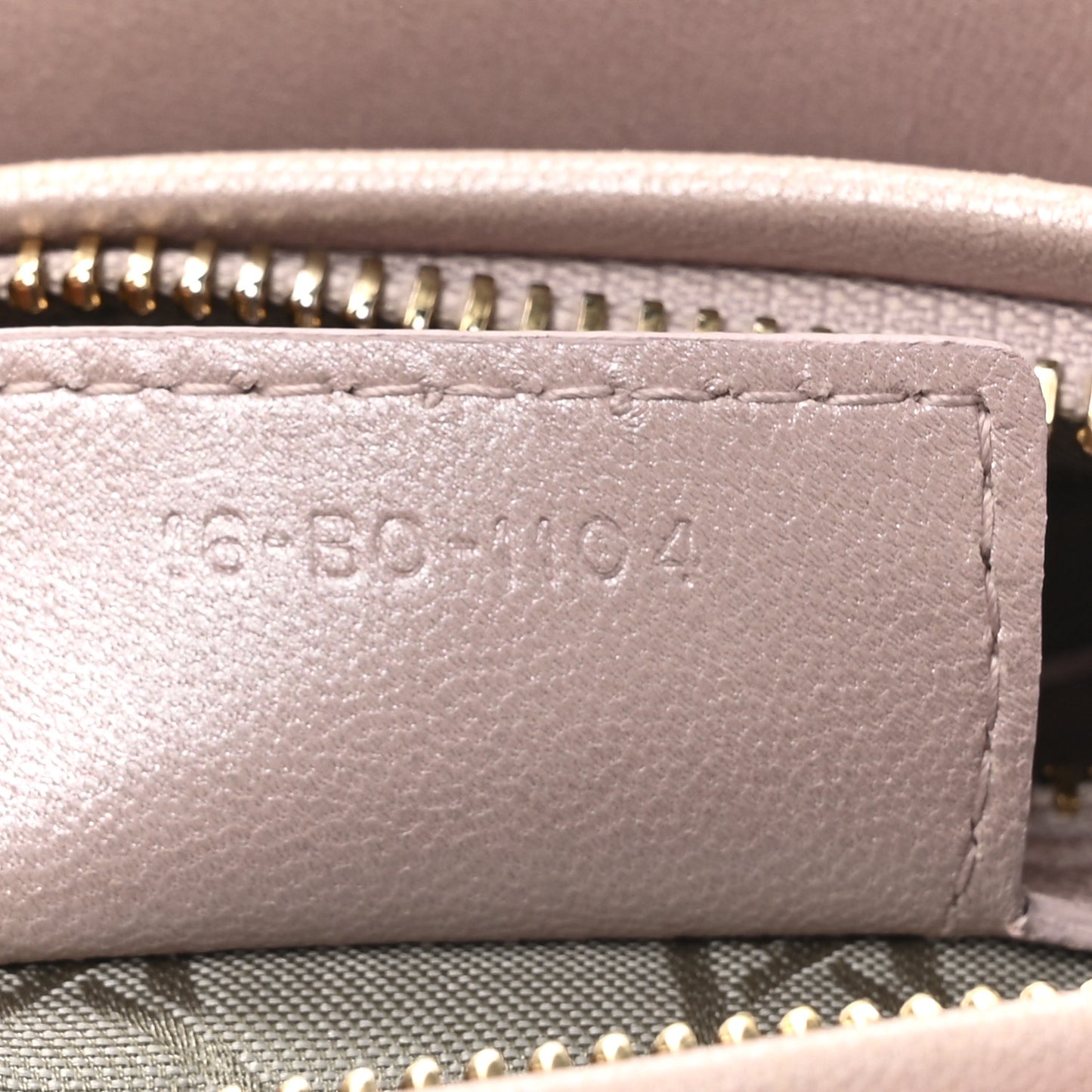 Pearly Lambskin Cannage Medium Lady Dior Lotus