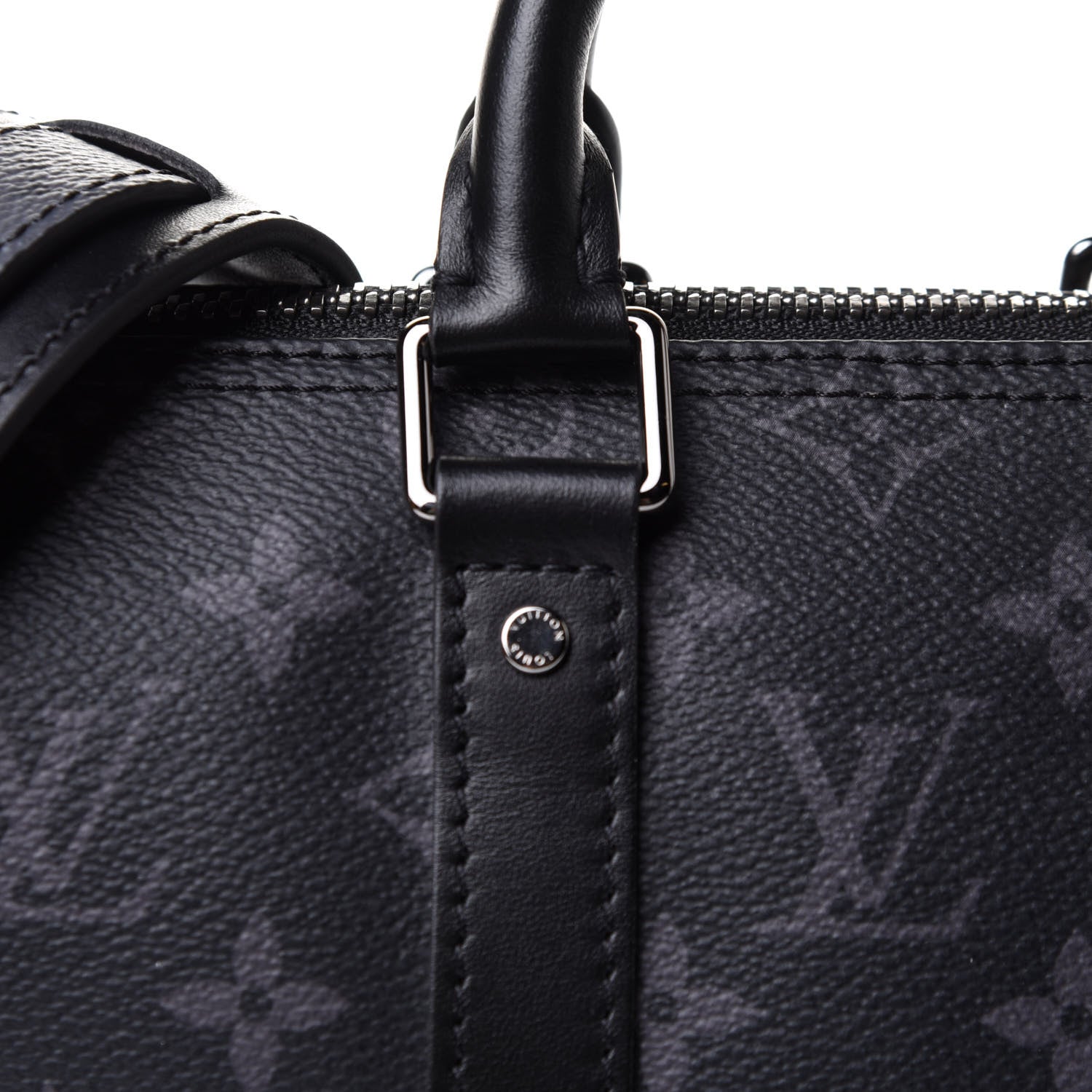 Louis Vuitton Reverse Monogram Eclipse Keepall XS Black 7 of 10