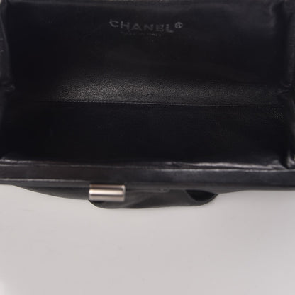 Chanel Lambskin Monte Carlo Clutch Black 5 of 8