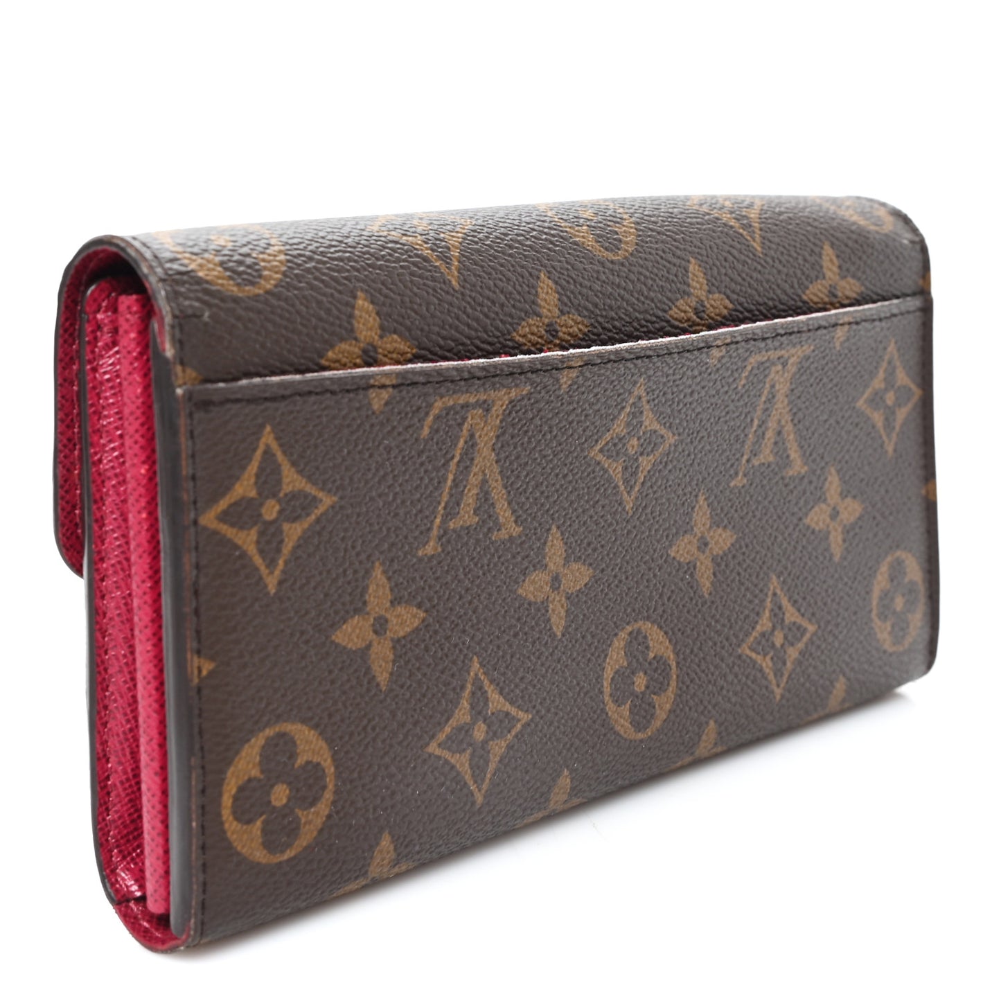 Monogram Sarah Wallet NM Fuchsia