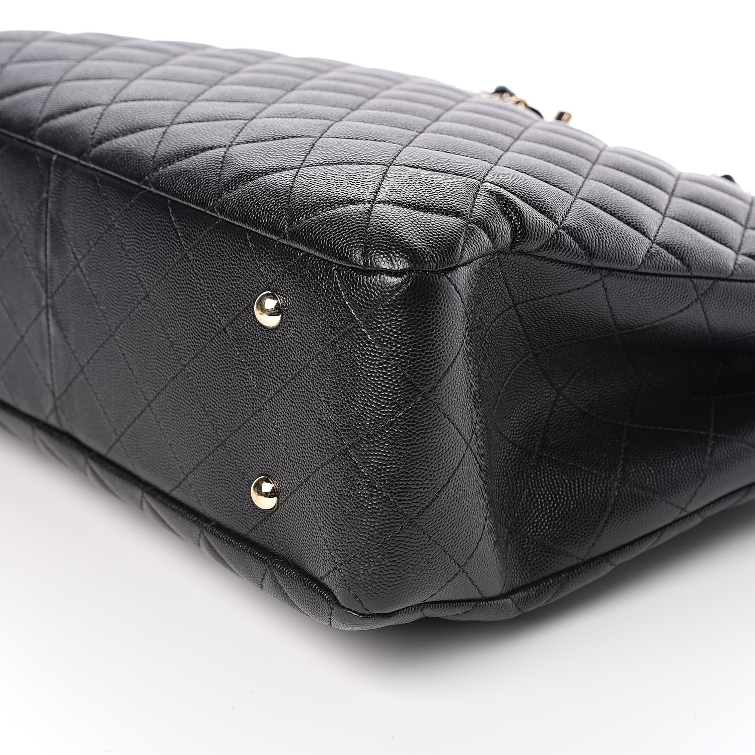 Chanel Caviar Quilted Large Shopping Tote Black 9 of 10