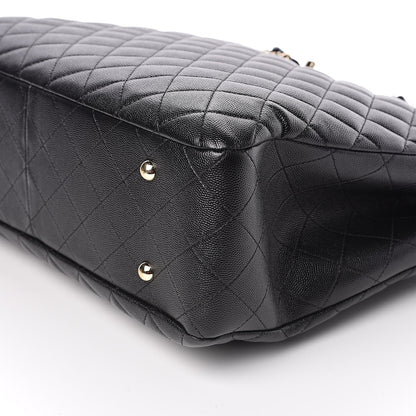 Chanel Caviar Quilted Large Shopping Tote Black 9 of 10