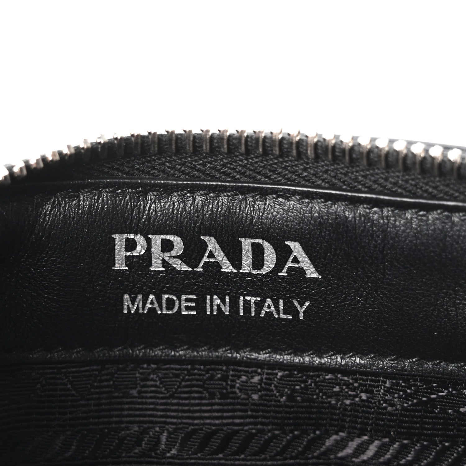 Prada Soft Calfskin Impunture Diagramme Belt Bag Black 5 of 9
