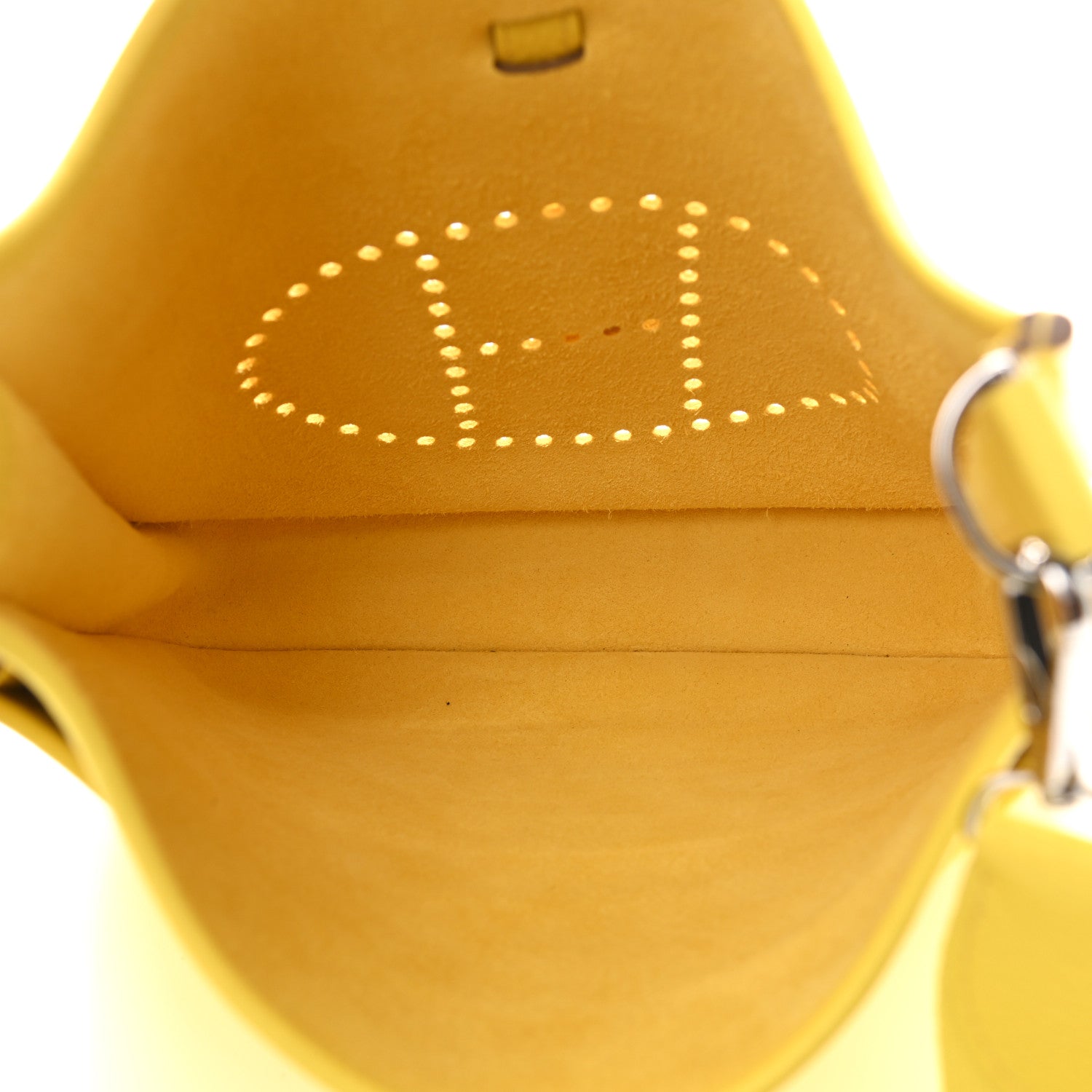 Hermes Taurillon Clemence Evelyne III PM Lime 5 of 10