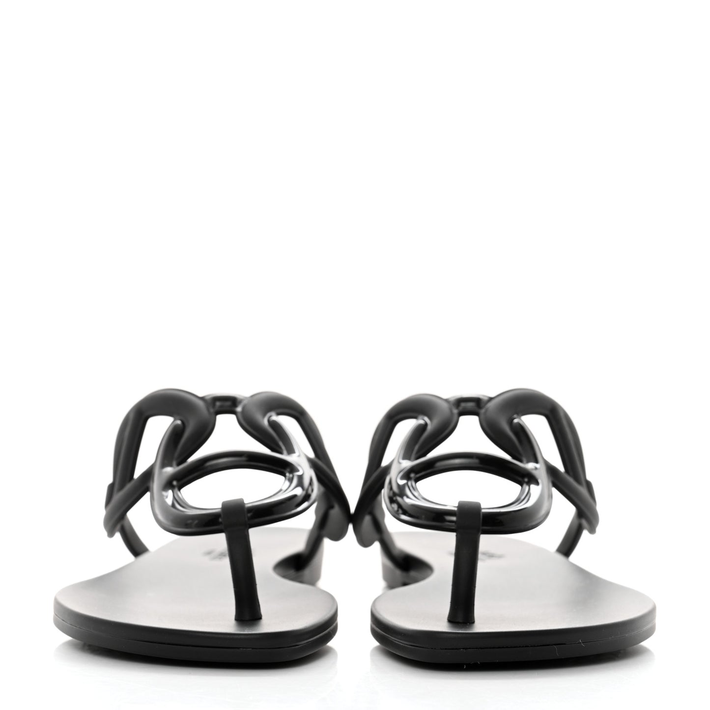 Rubber Womens Egerie Sandals 35 Black