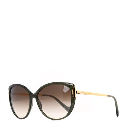 Louis Vuitton Garance Sunglasses Z0753W Green Glitter 1 of 8
