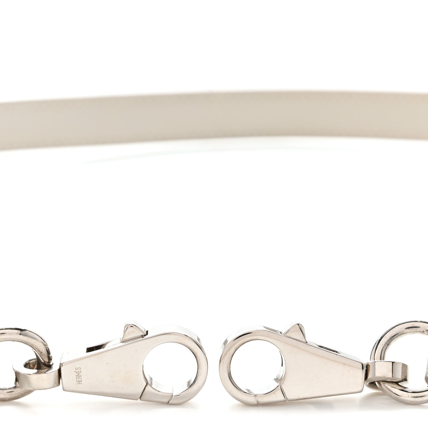 Togo Kelly Shoulder Strap Gris Perle