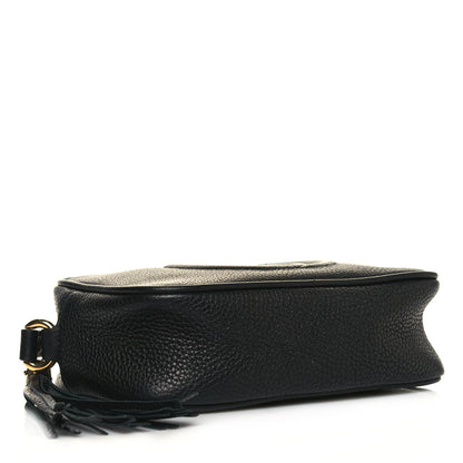Gucci Pebbled Calfskin Mini Soho Disco Bag Black 4 of 12