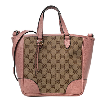 Gucci Monogram Small Bree Tote Beige Soft Pink 1 of 16
