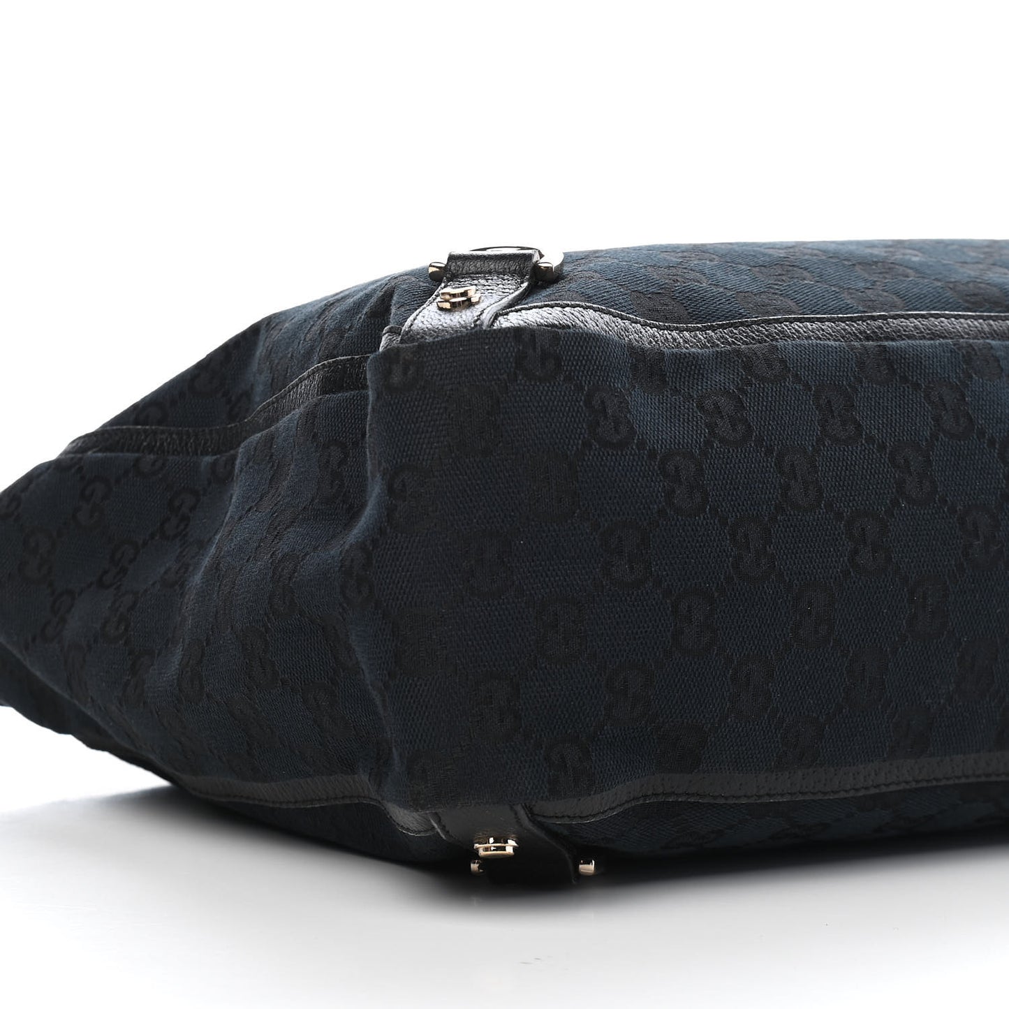 Monogram Large Abbey Tote Black