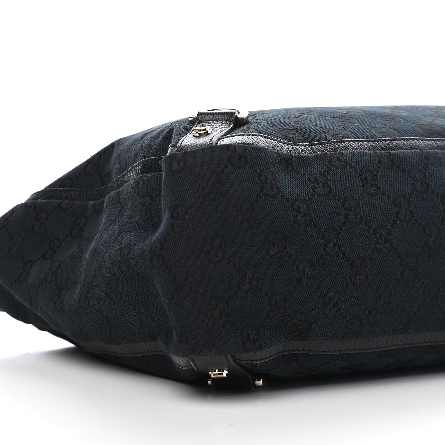 Gucci Monogram Large Abbey Tote Black 9 of 11