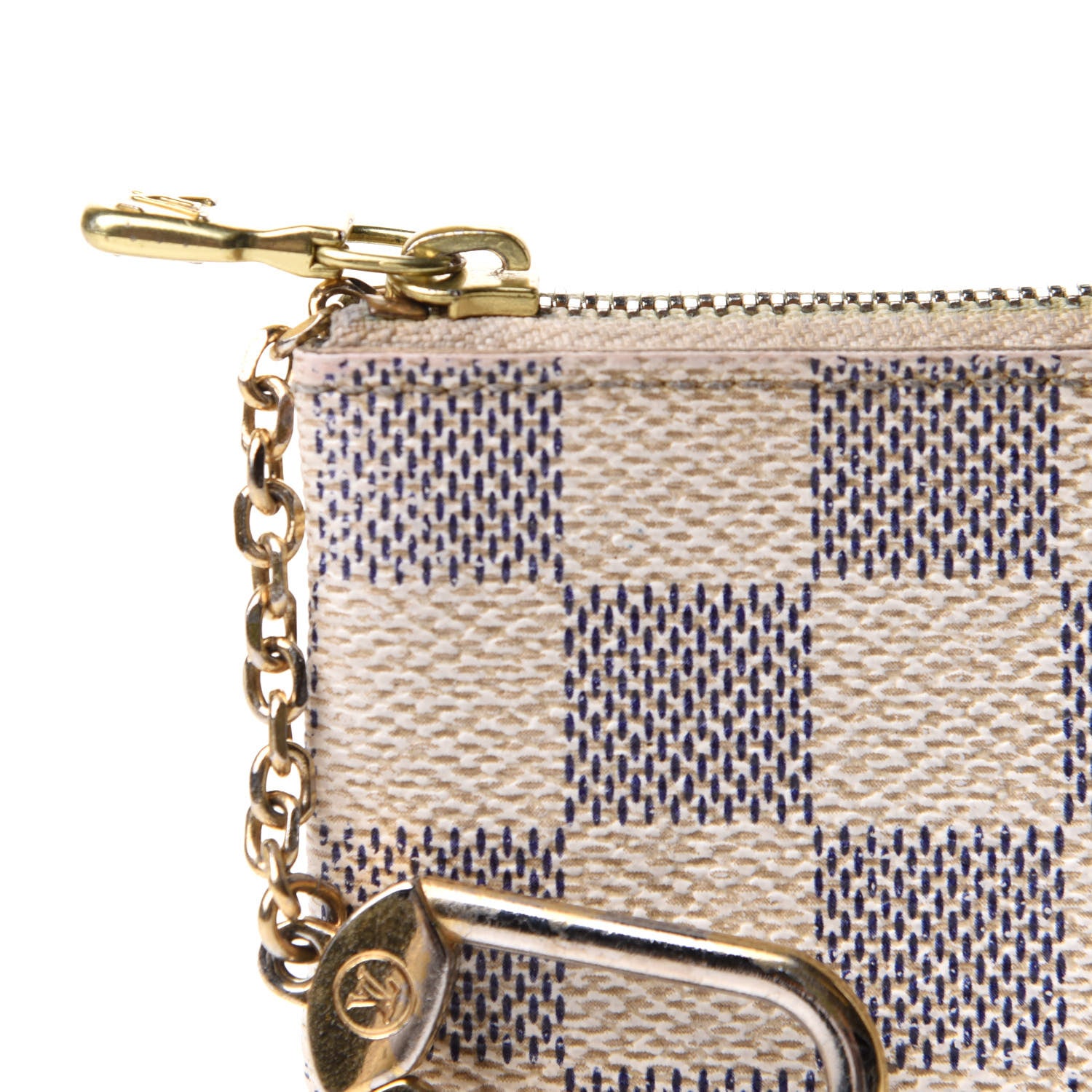 Louis Vuitton Damier Azur Key Pouch 8 of 9