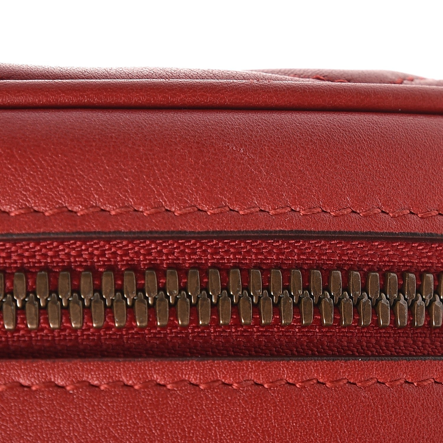 Gucci Calfskin Matelasse GG Marmont Belt Bag 85 34 Hibiscus Red 10 of 11