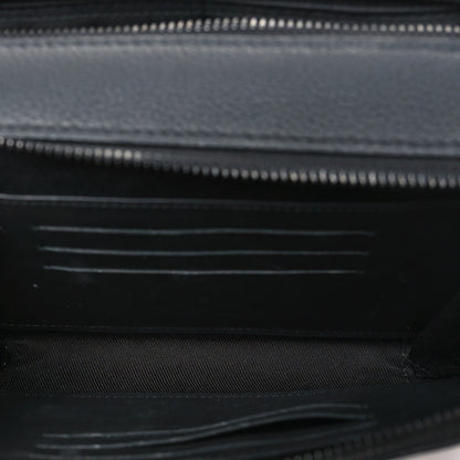 Louis Vuitton Calfskin Aerogram Alpha Wearable Wallet Black 6 of 10