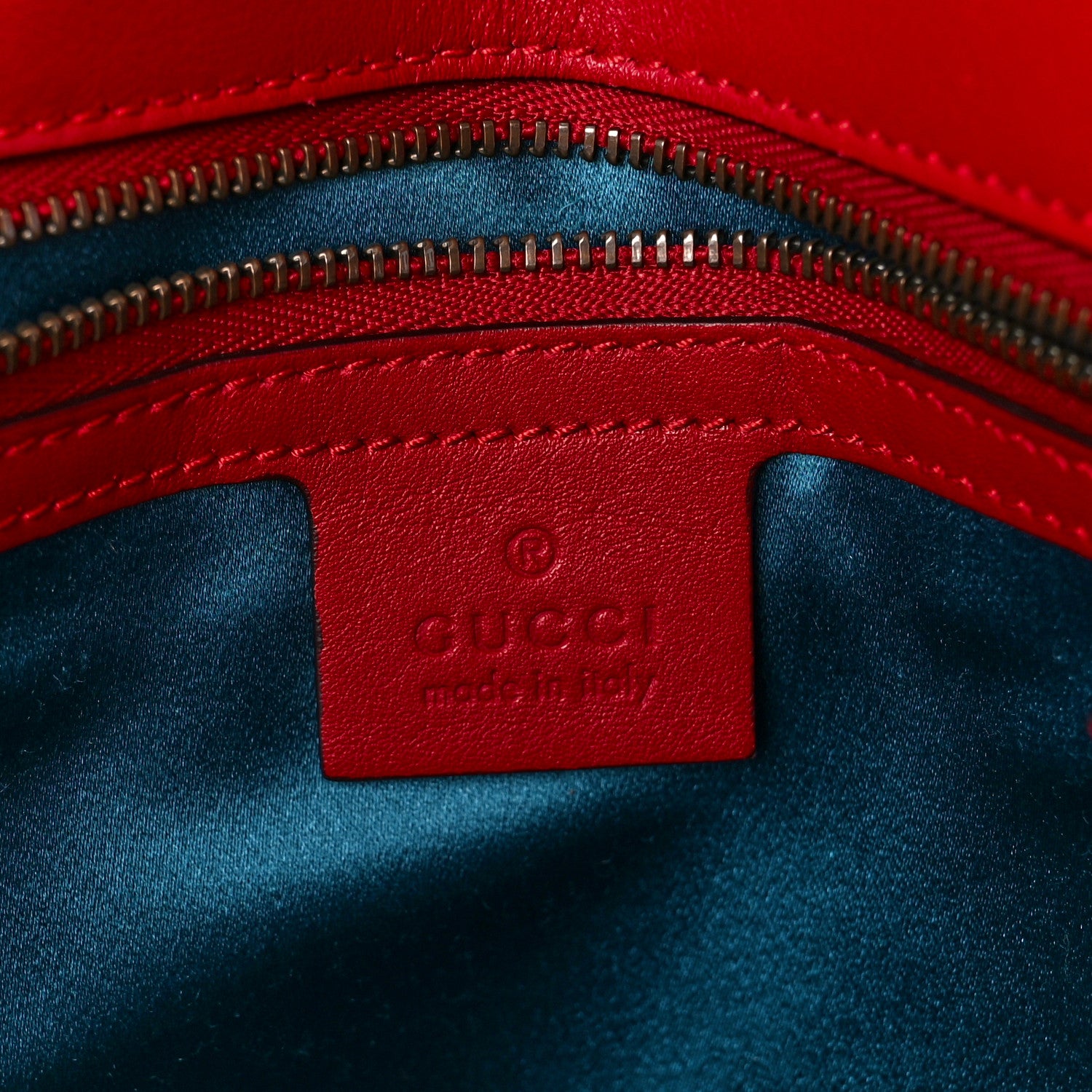 Gucci Velvet Matelasse Medium GG Marmont Shoulder Bag Hibiscus Red 6 of 12