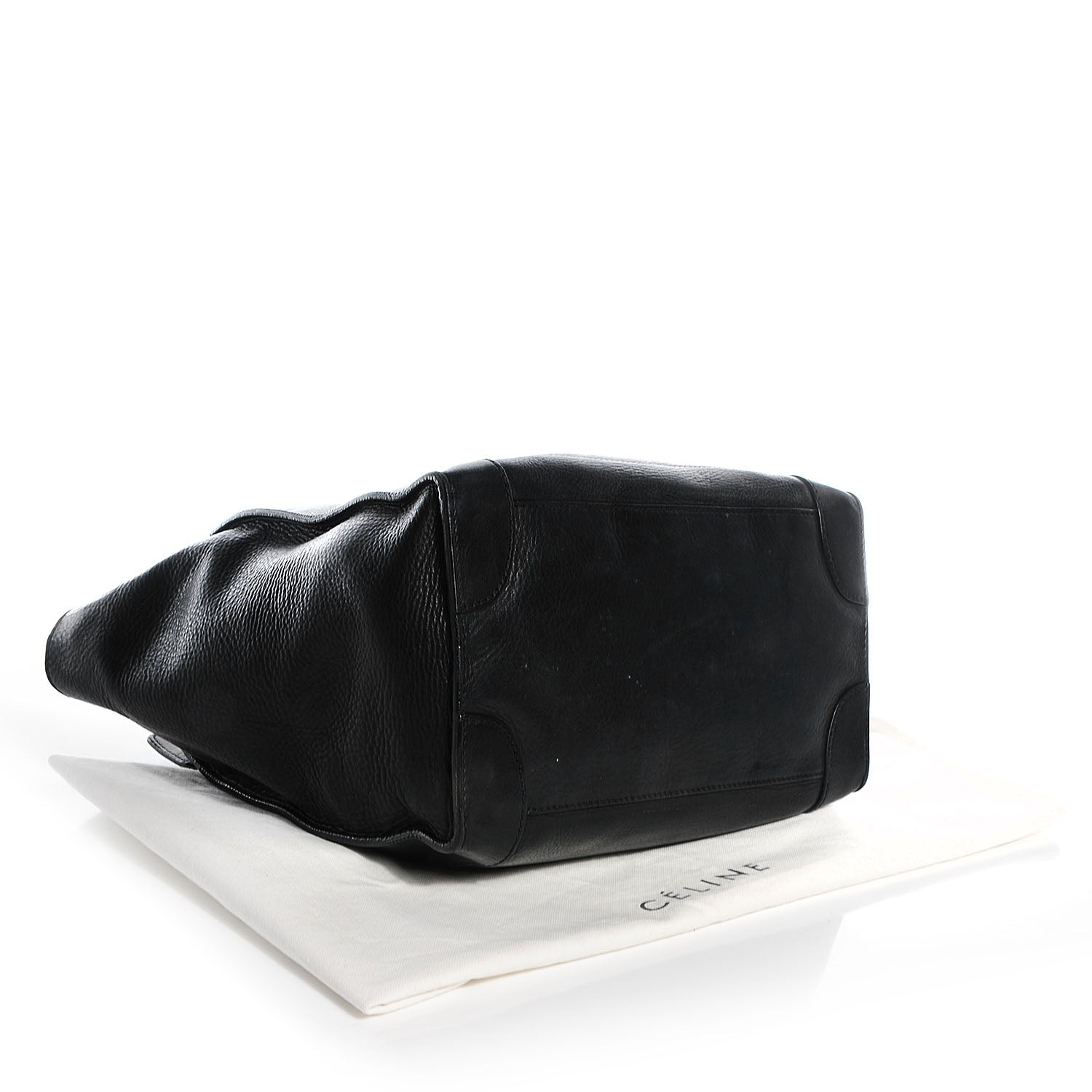 Celine Smooth Calfskin Mini Luggage Black 4 of 9