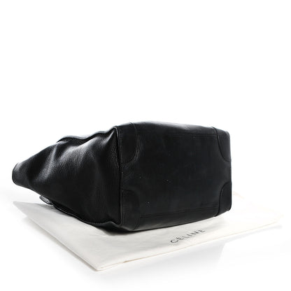 Celine Smooth Calfskin Mini Luggage Black 4 of 9
