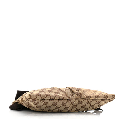 Gucci GG Monogram Double Pocket Belt Bag Dark Brown 4 of 9
