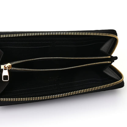 Louis Vuitton Empreinte Clemence Wallet Black 4 of 4