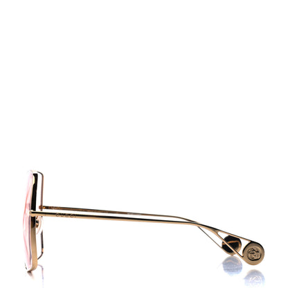 Gucci Square Frame GG0536S Sunglasses Gold 3 of 4