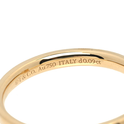 Tiffany 18K Yellow Gold Diamond T T1 Ring 57 8 5 of 6