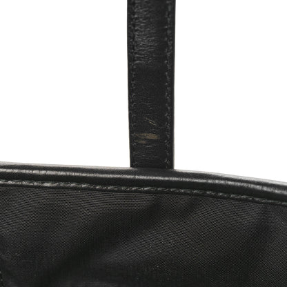 Christian Dior Coated Canvas Cannage Small Panarea Tote Black 9 of 10