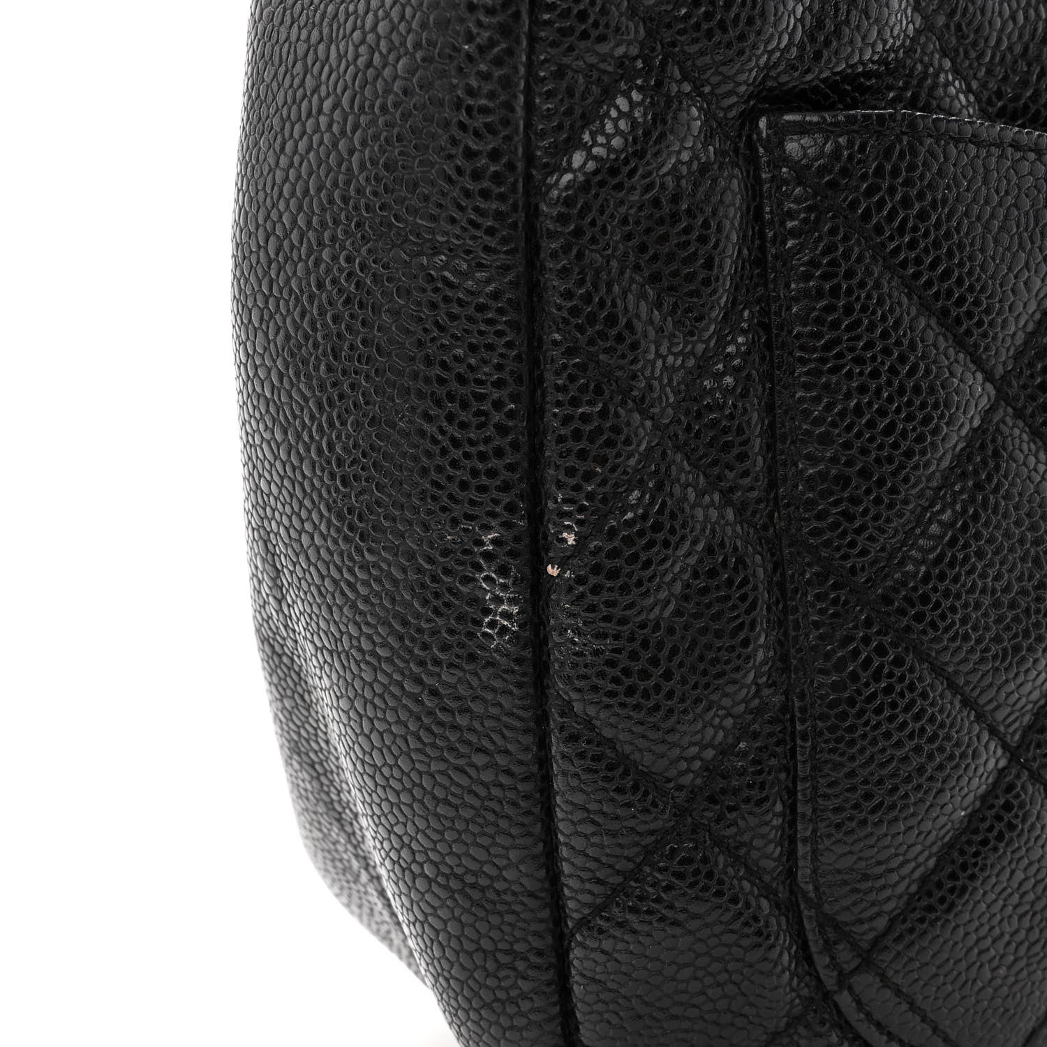 Chanel Caviar Quilted Timeless CC Shoulder Bag Black 14 of 15