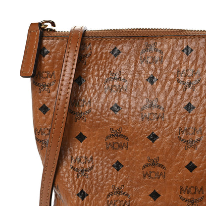 MCM Visetos Original Medium Pouch Cognac 8 of 11