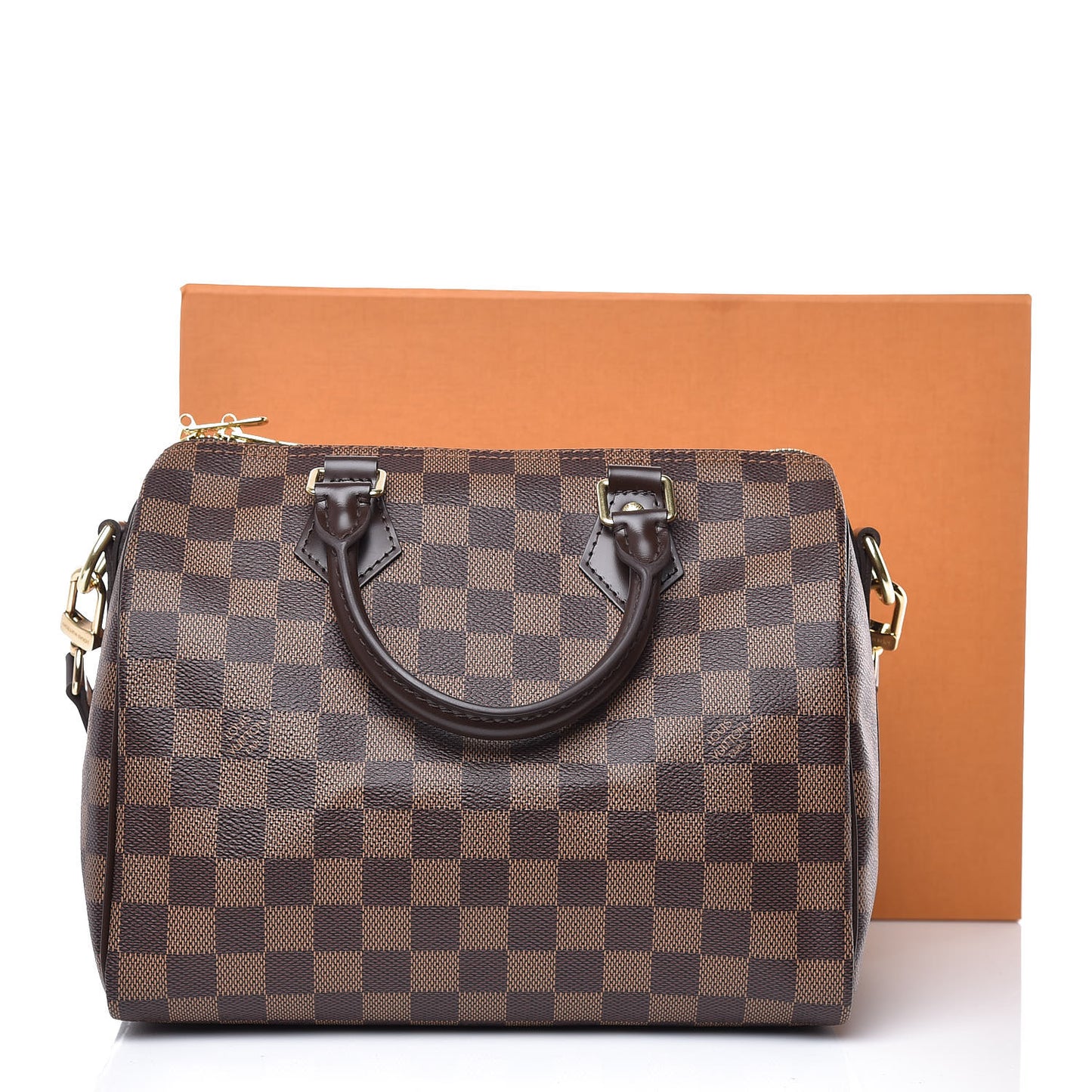 Damier Ebene Speedy Bandouliere 25