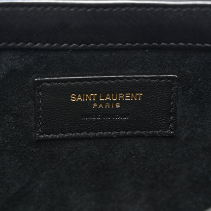 Saint Laurent Smooth Calfskin Le 5 A 7 Mini Hobo Black 6 of 10
