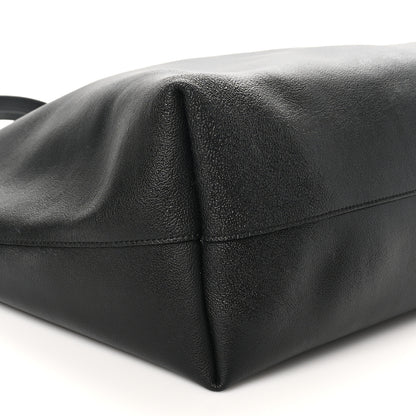 Saint Laurent Calfskin Large Shopping Tote Black 10 of 11