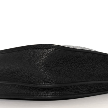 Hermes Taurillon Clemence Evelyne III PM Black 10 of 11